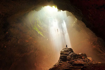 不思議な洞窟